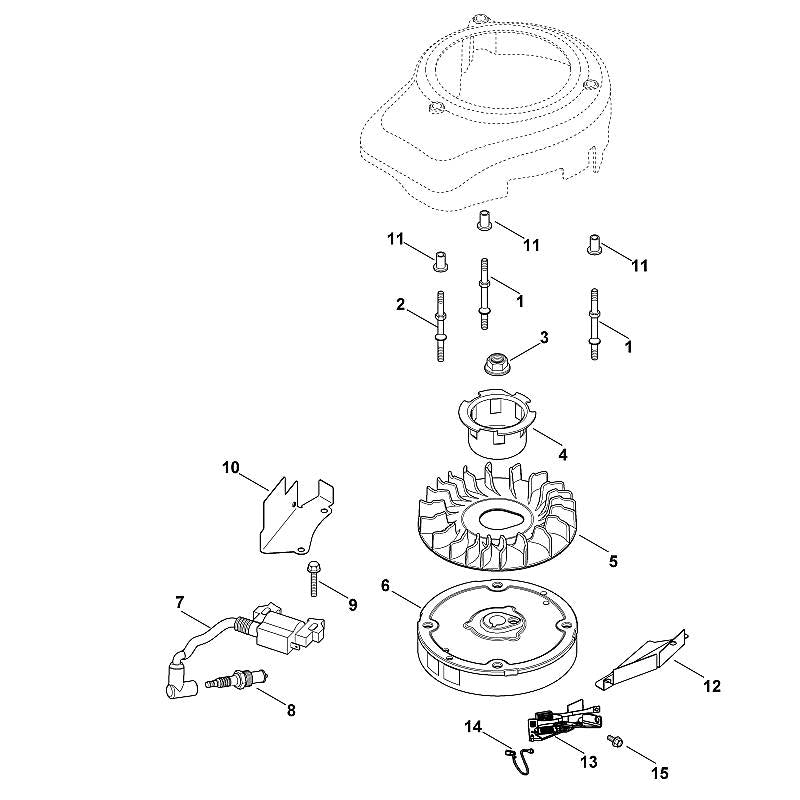 STIHL 00020873610 - Air guiding plate