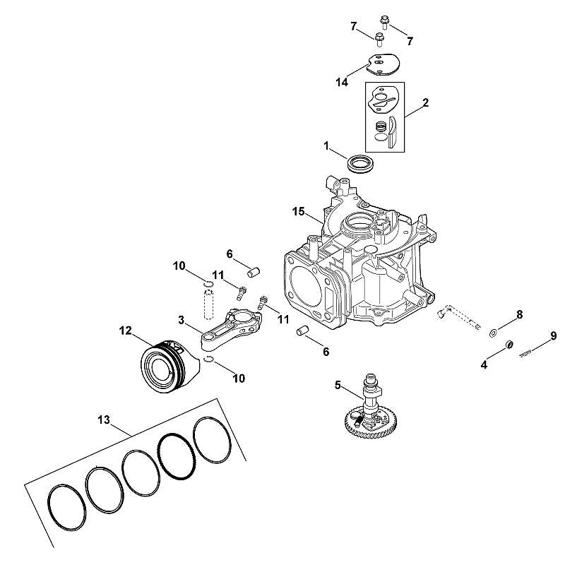 STIHL 00020301402 - Cam assy.