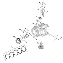 STIHL 00020301402 - Cam assy.