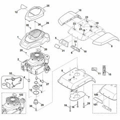 STIHL 00020071019 - Conversion kit (petrol pump)