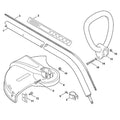 STIHL Tube complet Ø 25,4 mm (OEM 4809-710-1704)