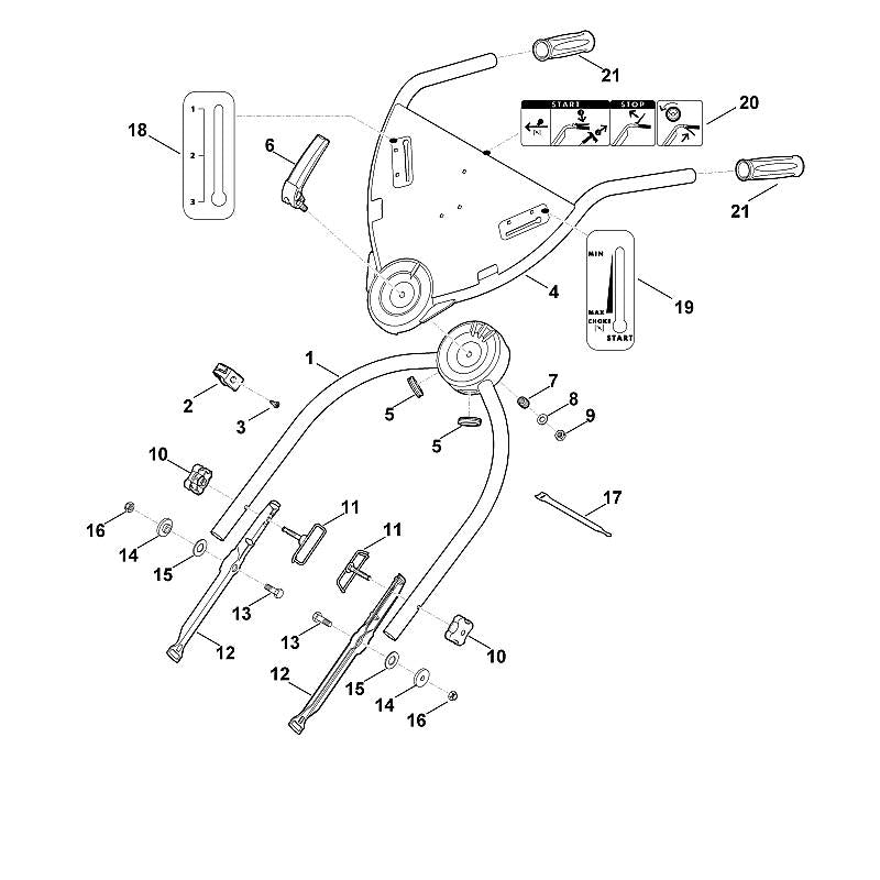 STIHL 00007603801 - Cable guide