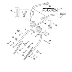 STIHL 00007603801 - Cable guide