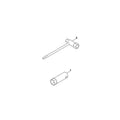 STIHL Zündkerzenschlüssel SW21x75 o. Stange (OEM 0812-190-1004)