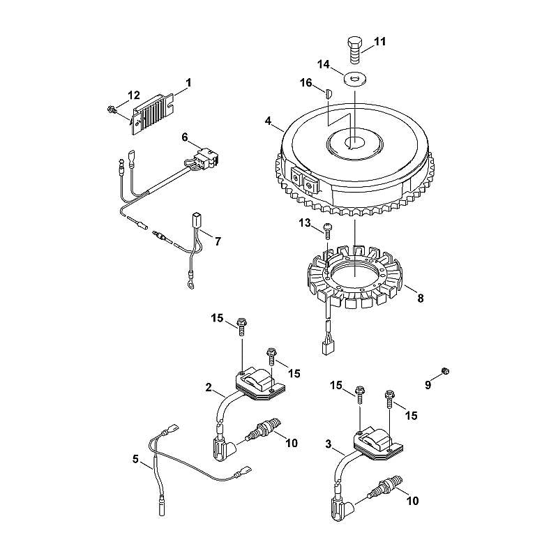 STIHL 00014001303 - Ignition module
