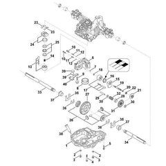 STIHL 00106403000 - Pump housing set