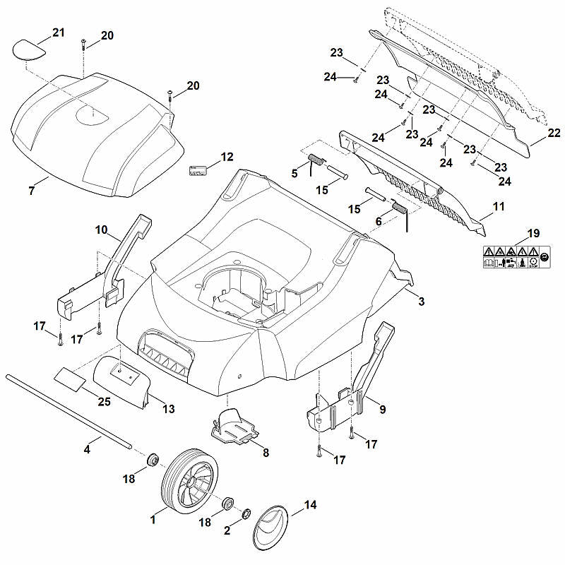 STIHL 00007013600 - Cover