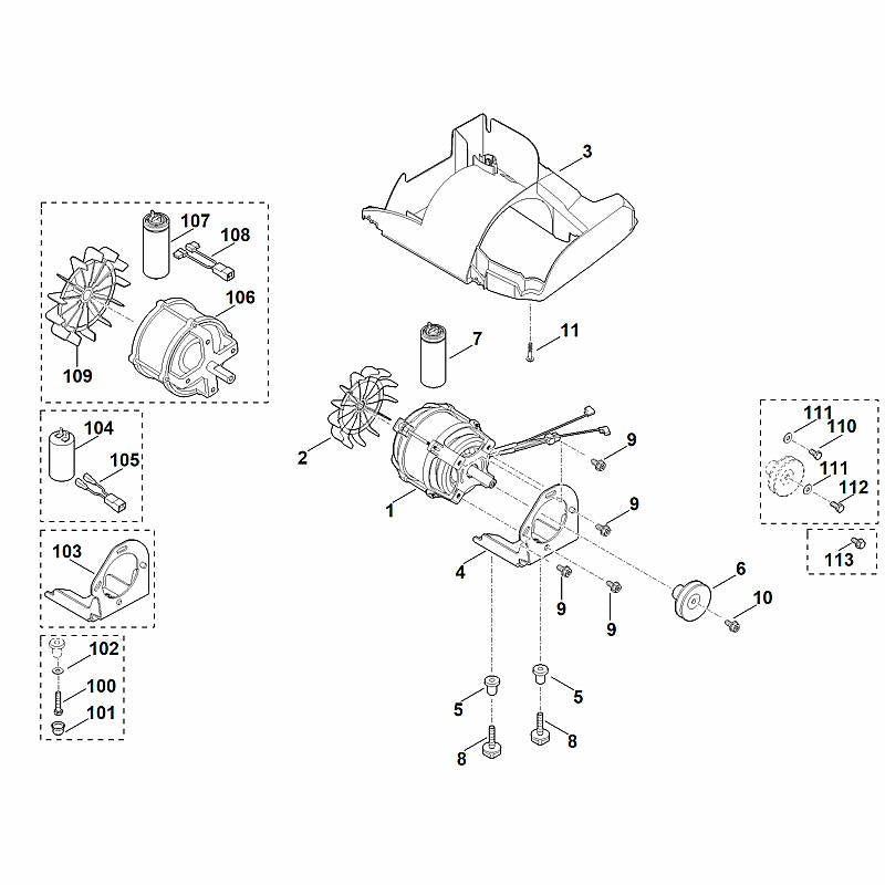 STIHL 00006051020 - Condenser 30µF