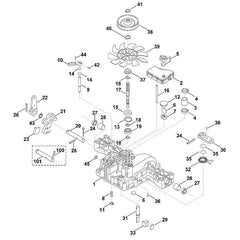 STIHL 00106433600 - Switch lever