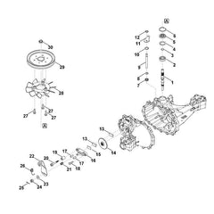 STIHL 00129550901 - Nut 1/2"-20