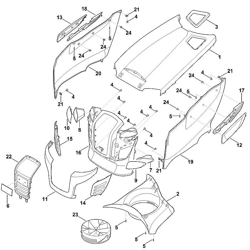 STIHL 00009671010 - Plate
