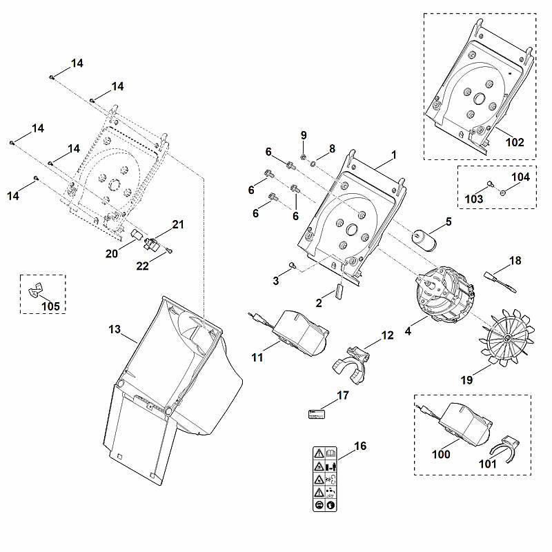 STIHL 00006051005 - Condenser 16µF