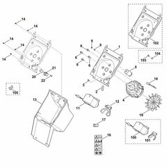 STIHL 00006051005 - Condenser 16µF