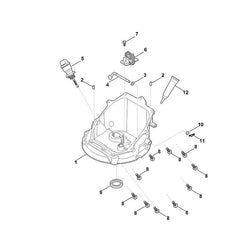 STIHL 00040201100 - Cover