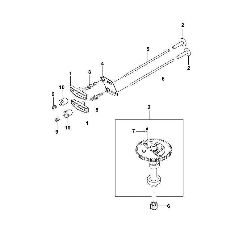 STIHL 00019975509 - Tension spring