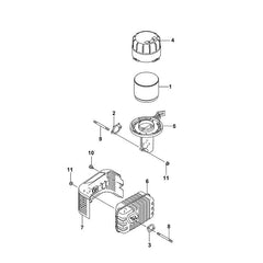 STIHL 00019531001 - Stud M6
