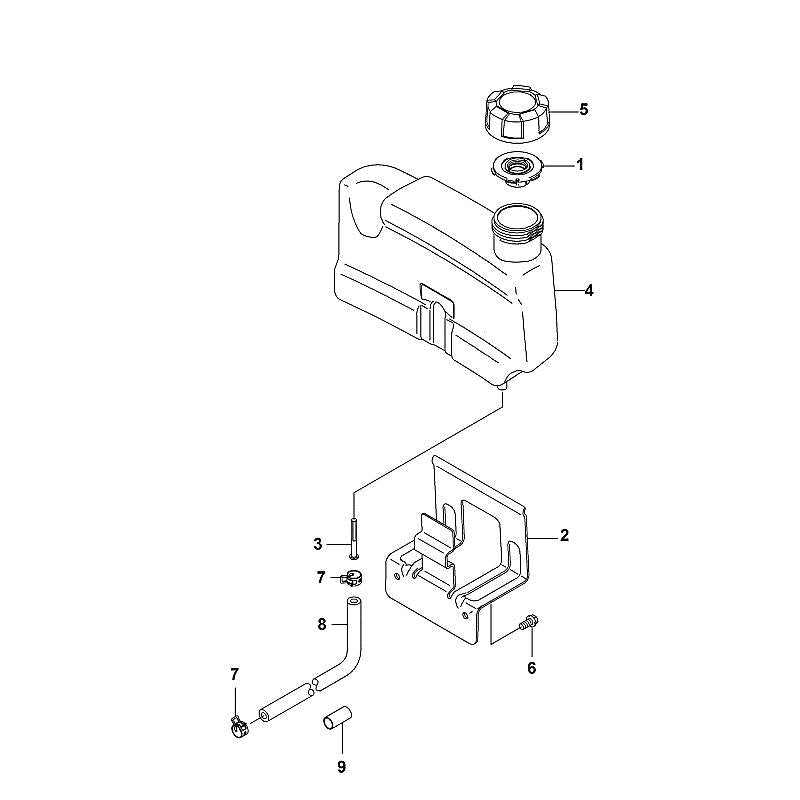 STIHL 00013501801 - Fuel filter