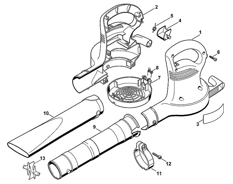 STIHL 48077911100 - Housing right