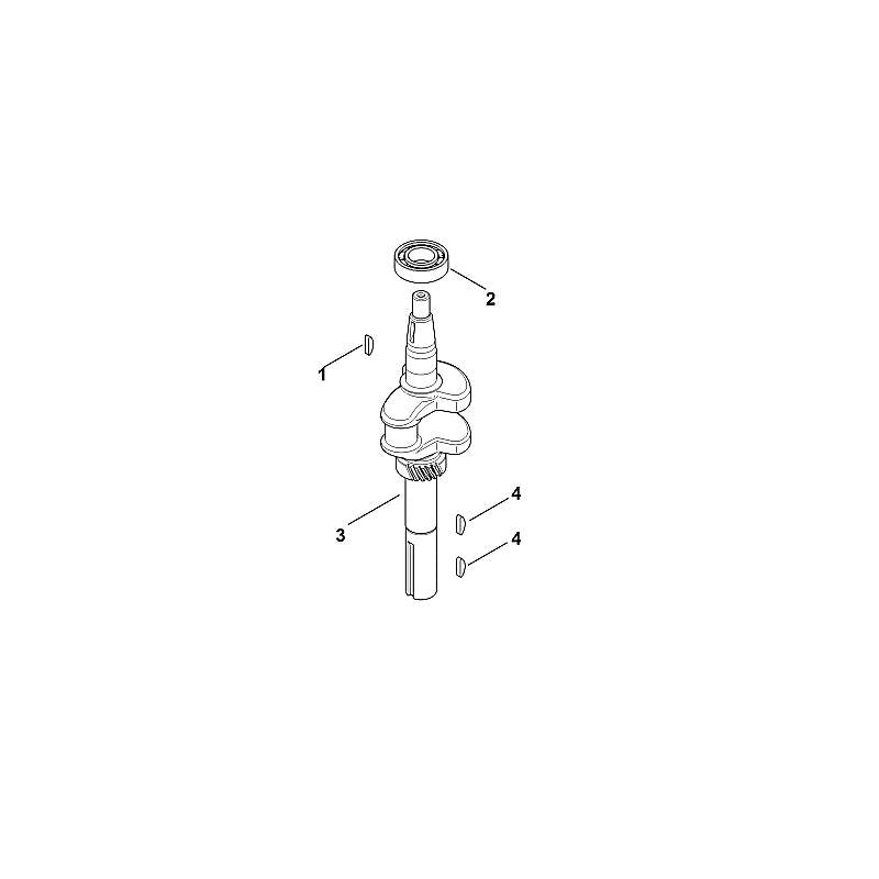 STIHL 00029950101 - Woodruff key