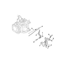 STIHL 00021040500 - Governor rod