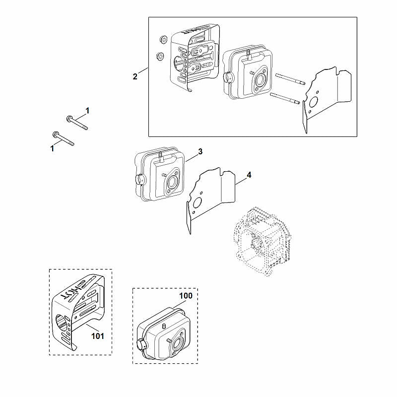 STIHL 00021480700 - Collar screw