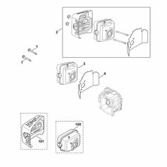 STIHL 00021480700 - Collar screw