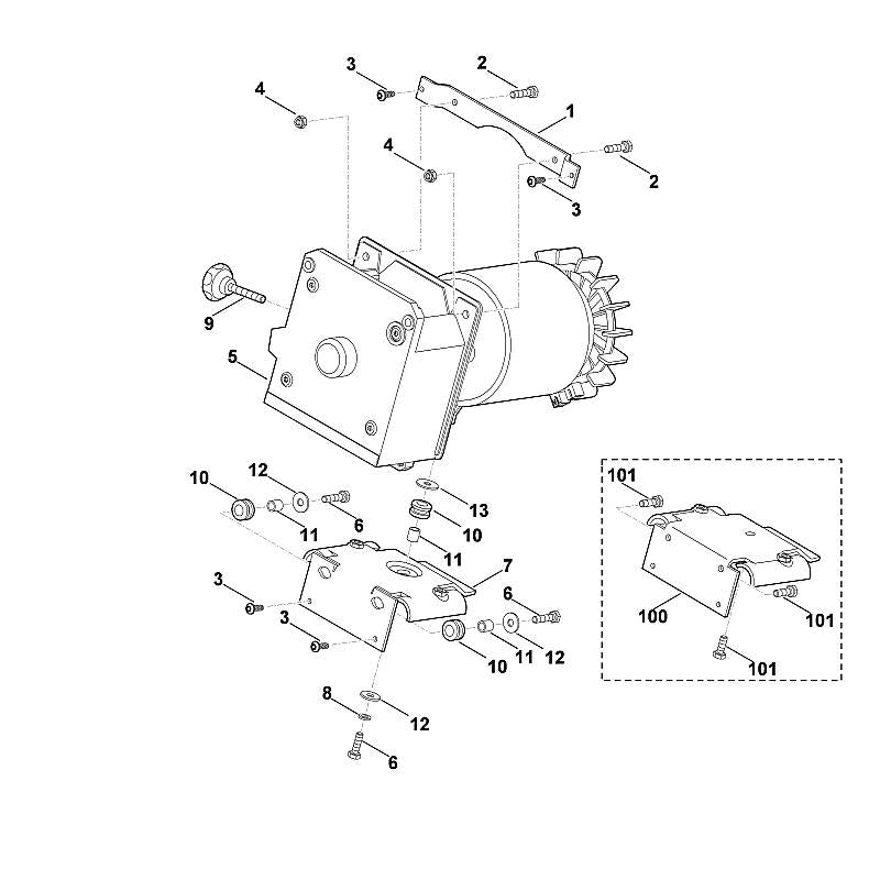 STIHL 00009890611 - Grommet