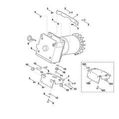 STIHL 00009890611 - Grommet
