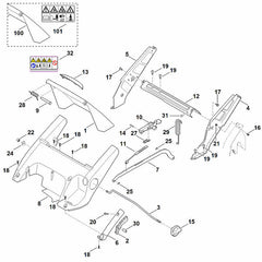 STIHL 00009677408 - Warning note