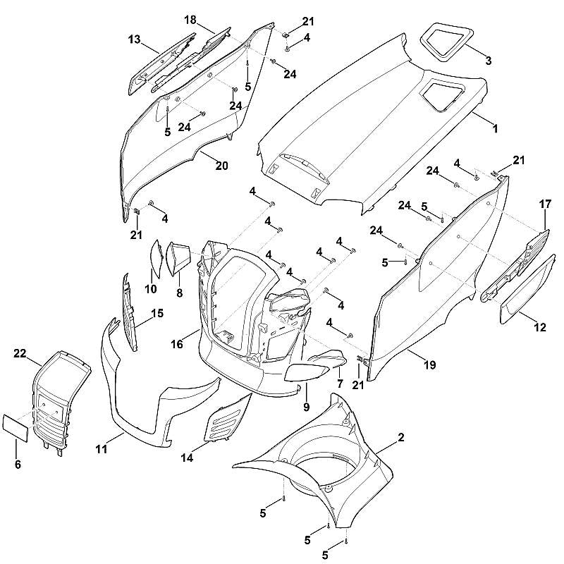 STIHL 00009671011 - Plate