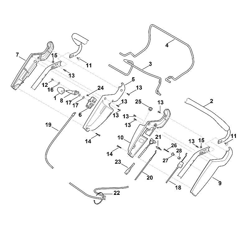 STIHL 00009898101 - Handle