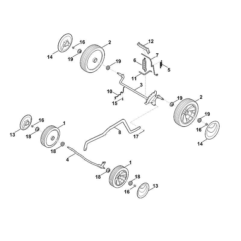 STIHL 00007000400 - Wheel