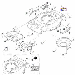 STIHL 00009673679 - Warning note