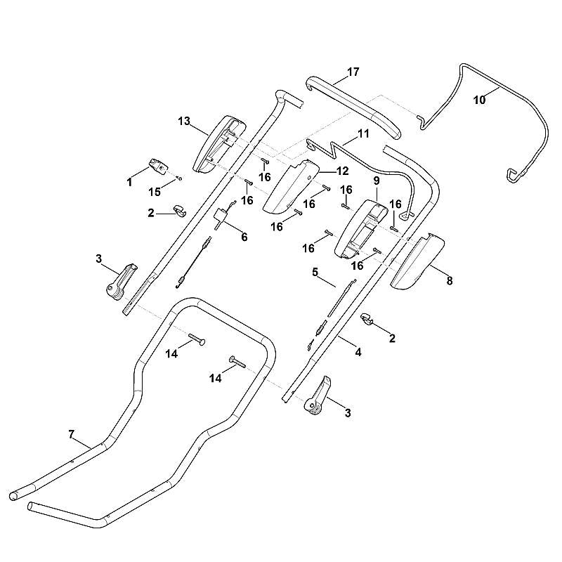 STIHL 00007603811 - Cable guide
