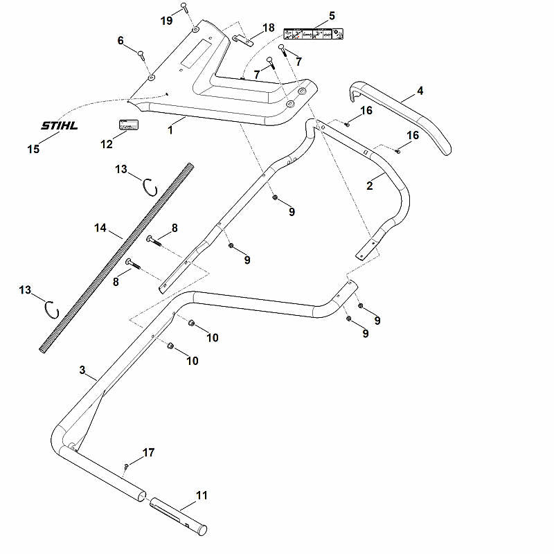 STIHL 00009889209 - cable tie