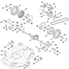 STIHL 00136409400 - Hose (gearbox ventilation)