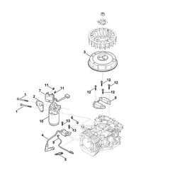 STIHL 00044001302 - Ignition module