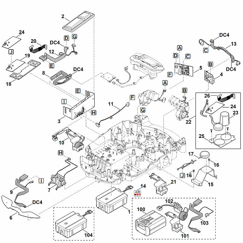 Batterie AAI 250.2 STIHL (réf. 6309-400-6531)