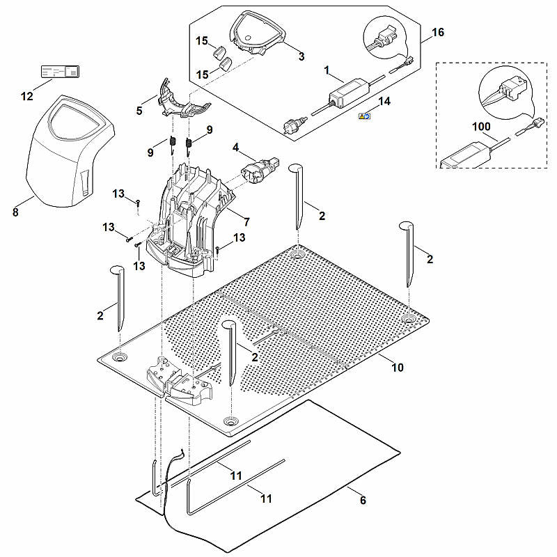 STIHL Kit de conversion ADO 401.0 EU (OEM 6301-007-1030)