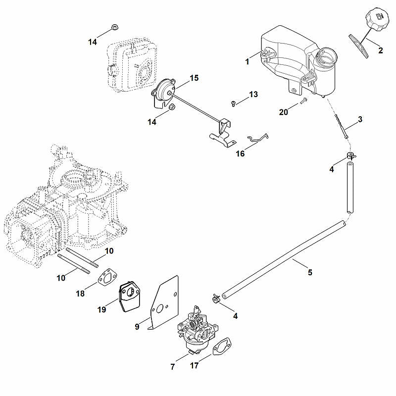 STIHL 00021200607 - Carburetor assy.