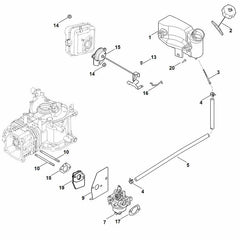 STIHL 00021200607 - Carburetor assy.