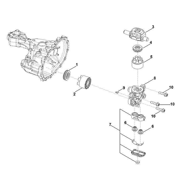 STIHL 00126404001 - Pump cylinder with piston