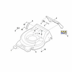 STIHL 00009676729 - Warning note