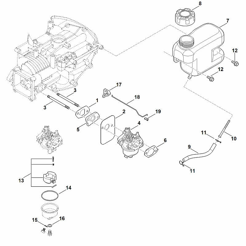 STIHL 00041200606 - Carburetor