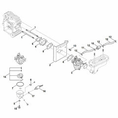 STIHL 00041205102 - Magnetic valve