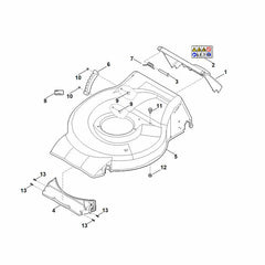 STIHL 00009676728 - Warning note