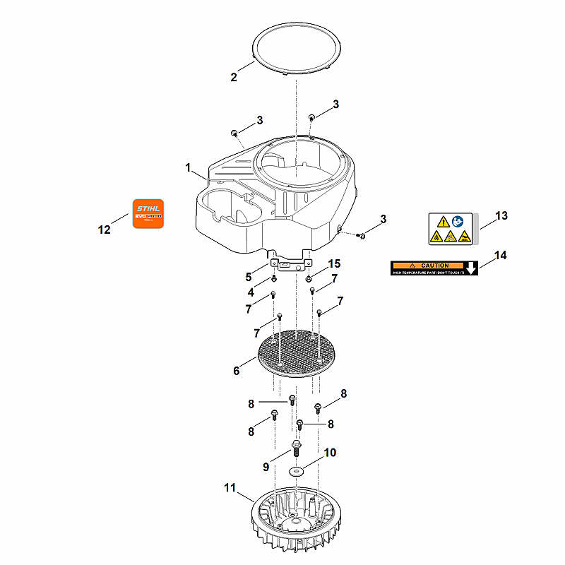 STIHL 00049519710 - Screw