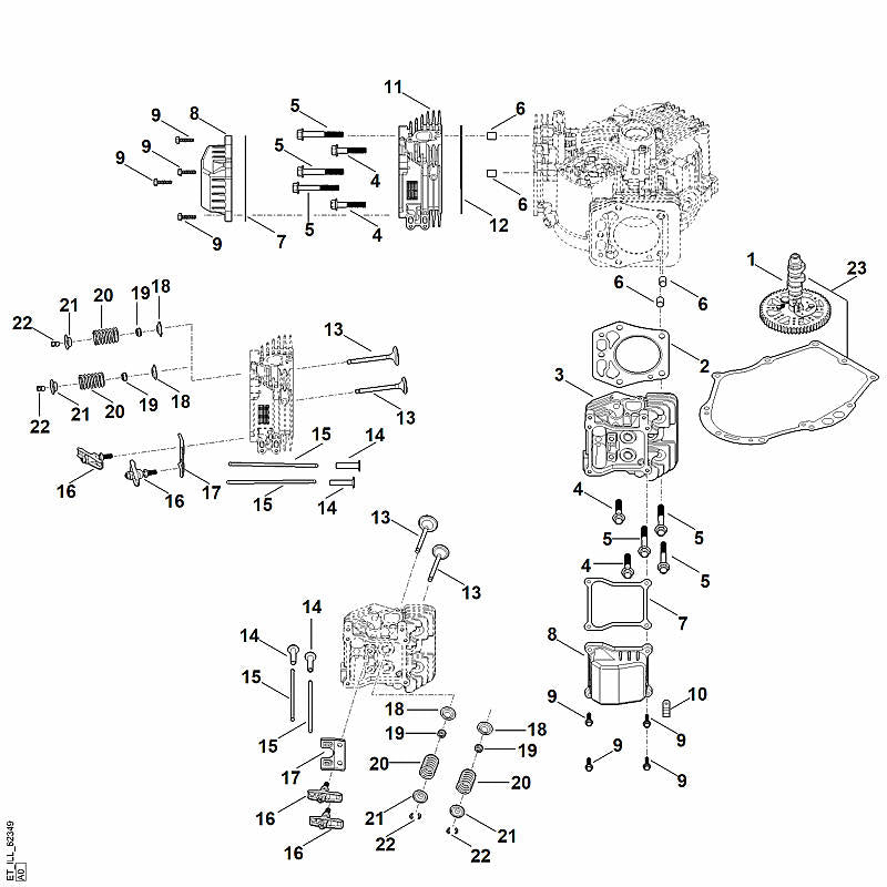 STIHL 00040290522 - Gasket