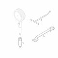 STIHL Crochet de montage (OEM 0000-890-2800)