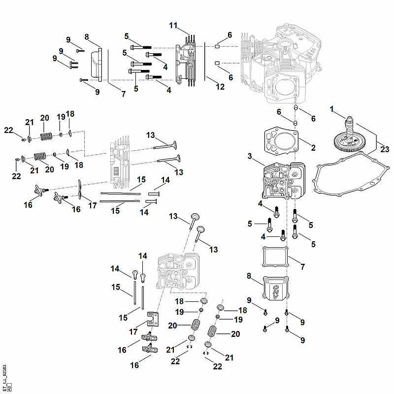 STIHL 00040290517 - Gasket